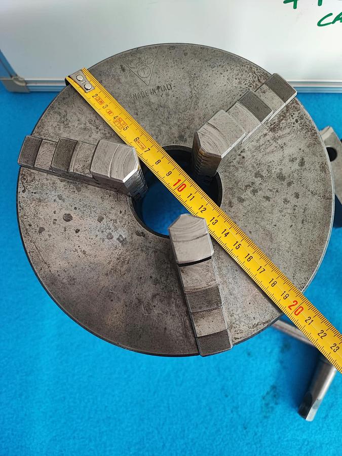 Usato MARIO PINTO 200 mandrino doppia guida, 3+3+3 griffe + flangia cam-lock 6"