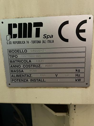 Usato Tornio autoapprendimento CMT URSUS TC 600x1500x105