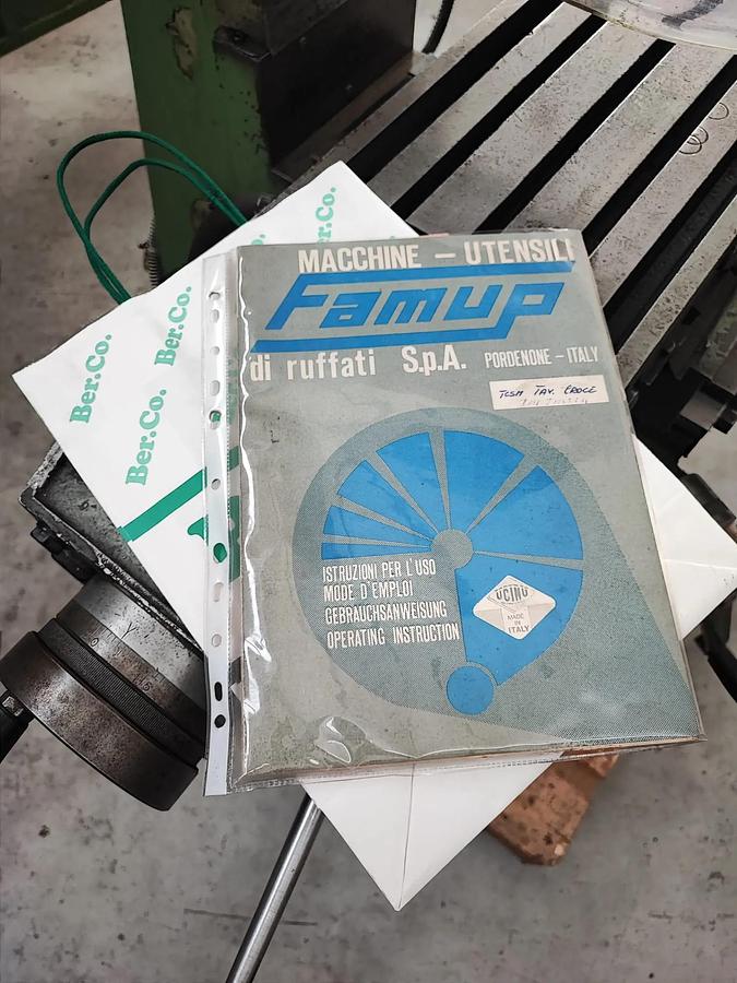 Usato Trapano fresa FAMUP TCS40 - TCu - VR - SA | asse X automatico