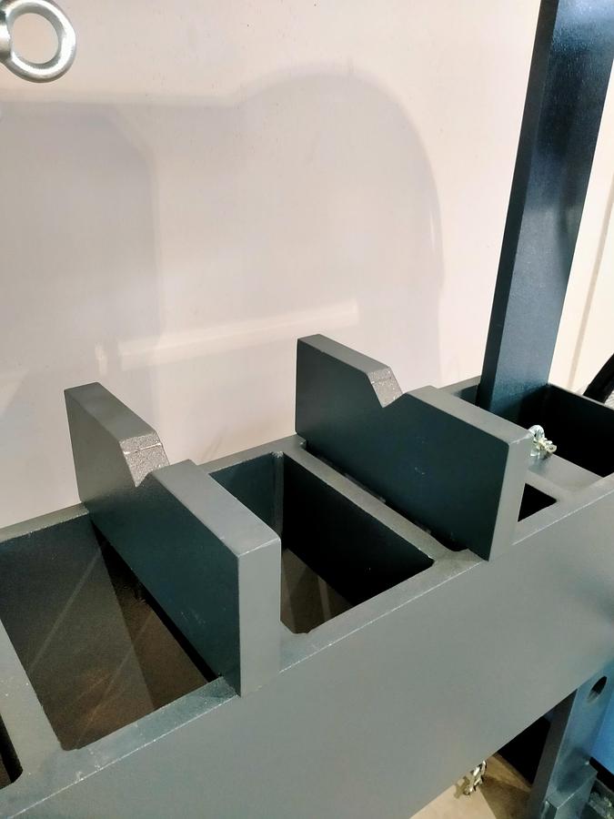 SICMI PSV pressa idraulica da officina con volantino servomeccanico