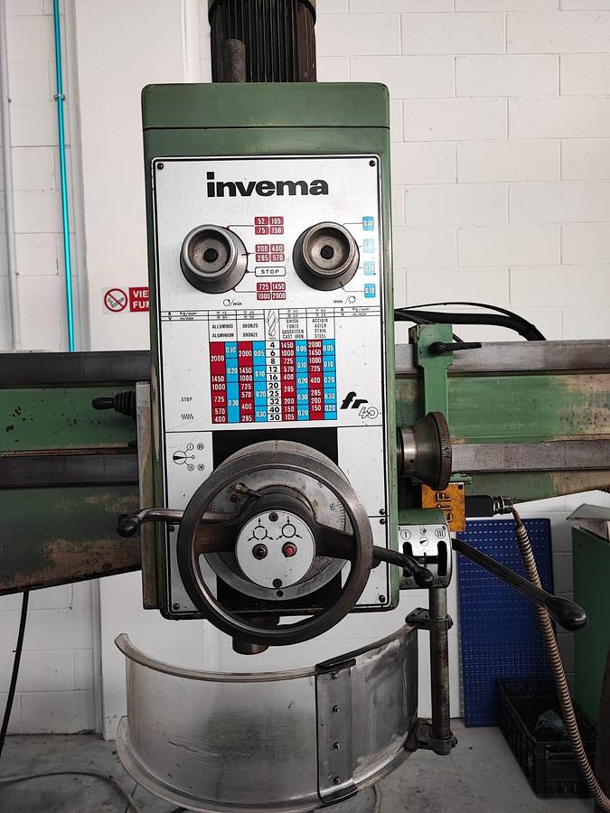 Usato Trapano radiale INVEMA FR 40/1300 con cubo