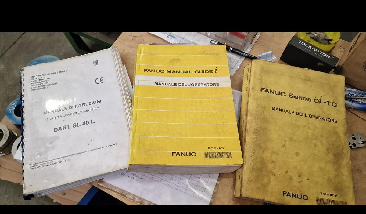 Usato Tornio 2 assi DART SL 40L | CNC Fanuc