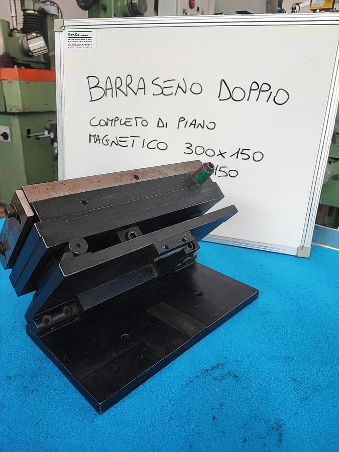 Usato Barra seno doppio con piano magnetico 150x250 a poli fitti