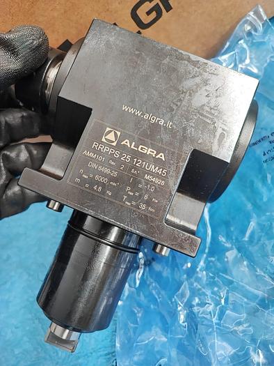 Usato ALGRA *NUOVO* porta utensile rotante 90° RRPPS 25 121UM45 
