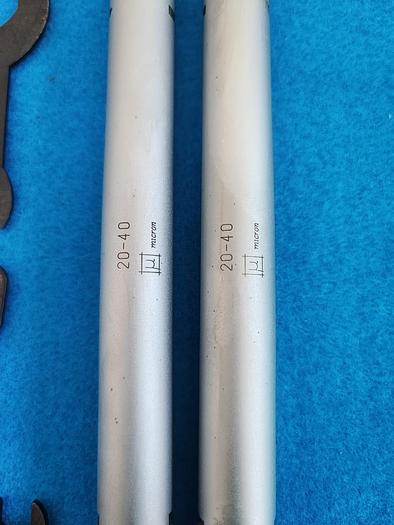 RUPAC Micrometro millesimale versione Rapid, a leva con accessori con certificato