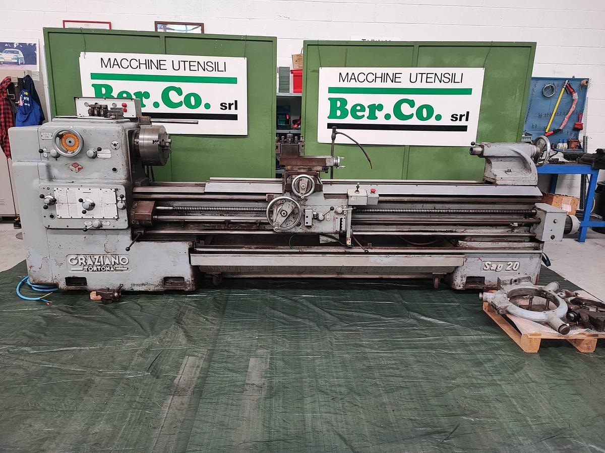 Usato Tornio parallelo GRAZIANO SAG 20 | 255x2500x57