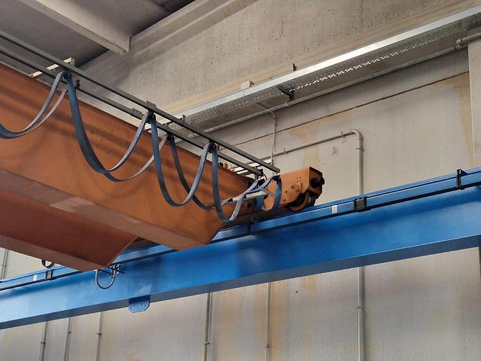 Usato Carroponte OMIS GSB 4, portata 4 tonnellate completo di struttura portante