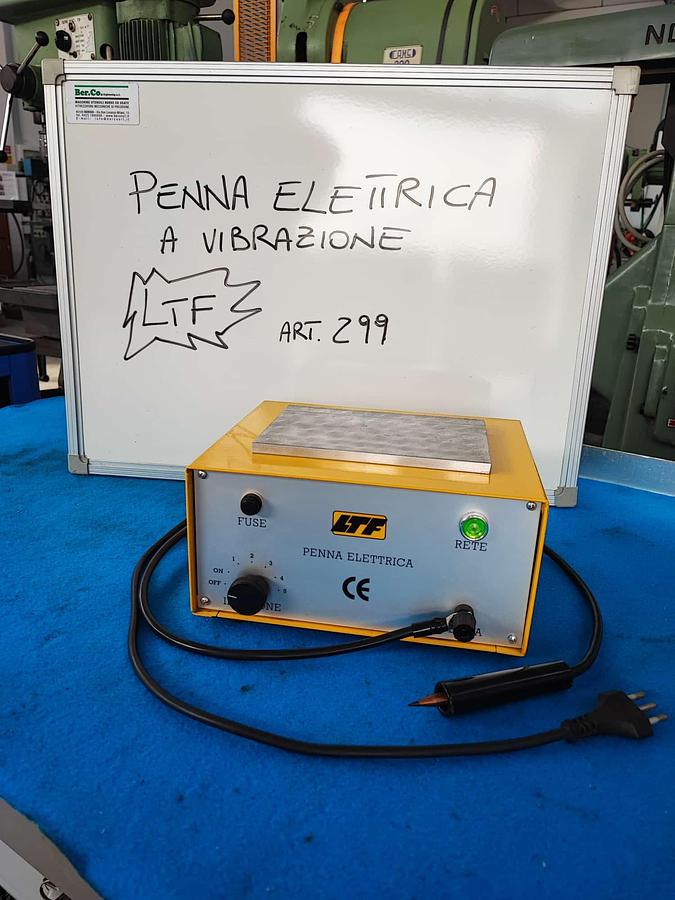 Usato LTF art.299 penna elettrica a vibrazione per incisione su metalli ferrosi