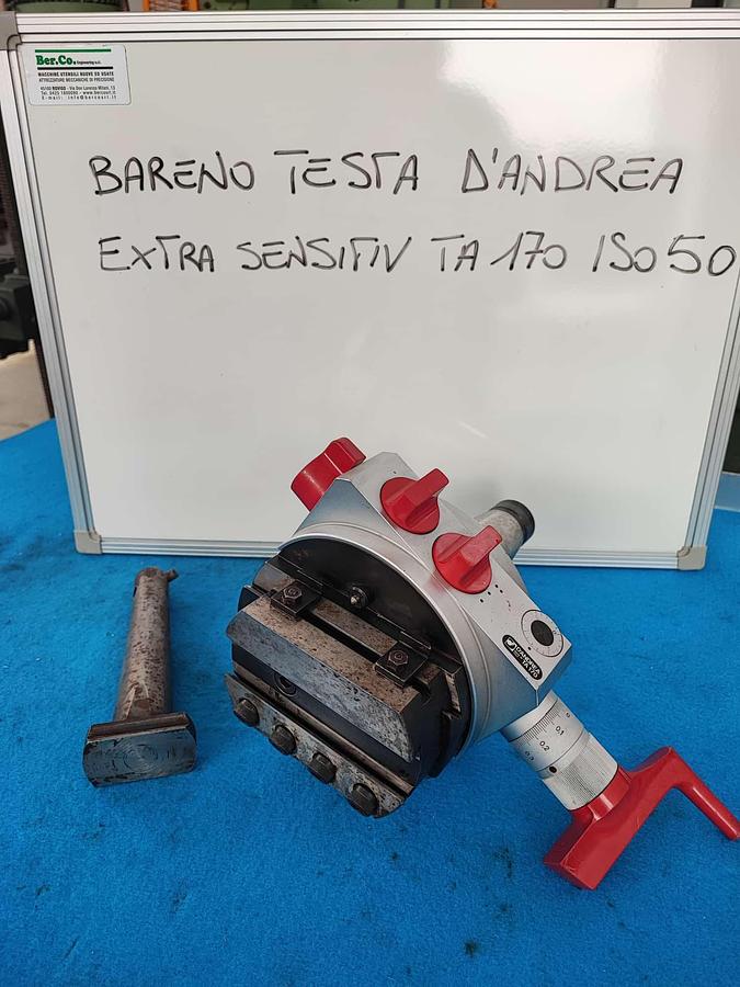 Usato Testa manuale di alesatura e sfacciatura D'ANDREA TA 170 SENSITIV / ISO 50