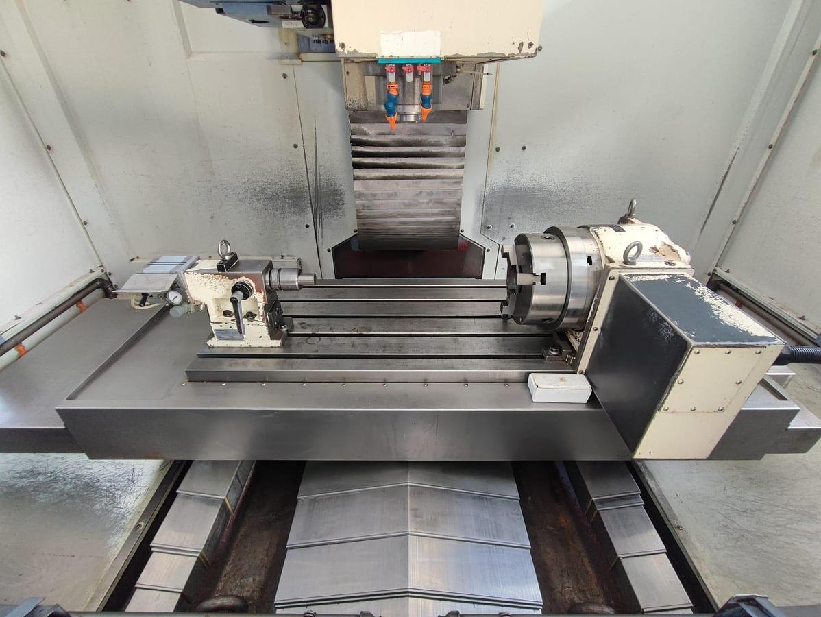 Usato Centro di lavoro verticale FAMUP MC100 EVOLUTION + 4° ASSE | 1000x500x600 | CNC Fanuc