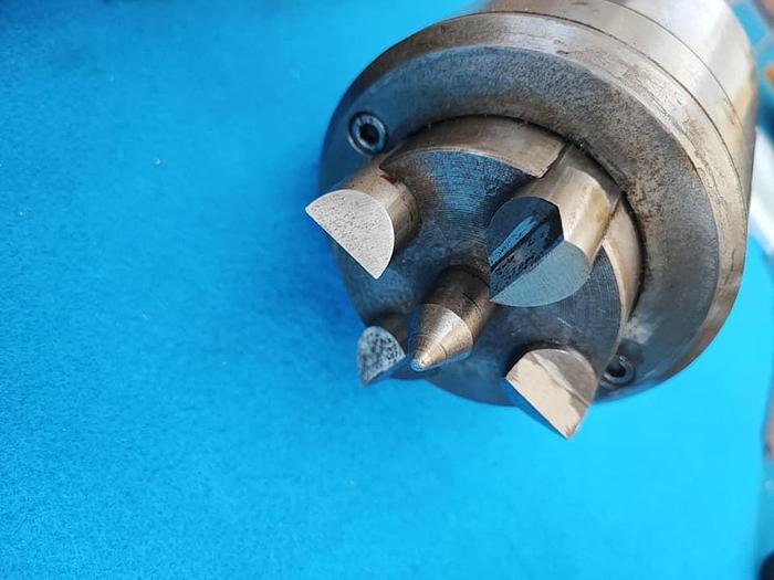 Usato FRB 45/120L trascinatore frontale usato, attacco CM 4 per tornio