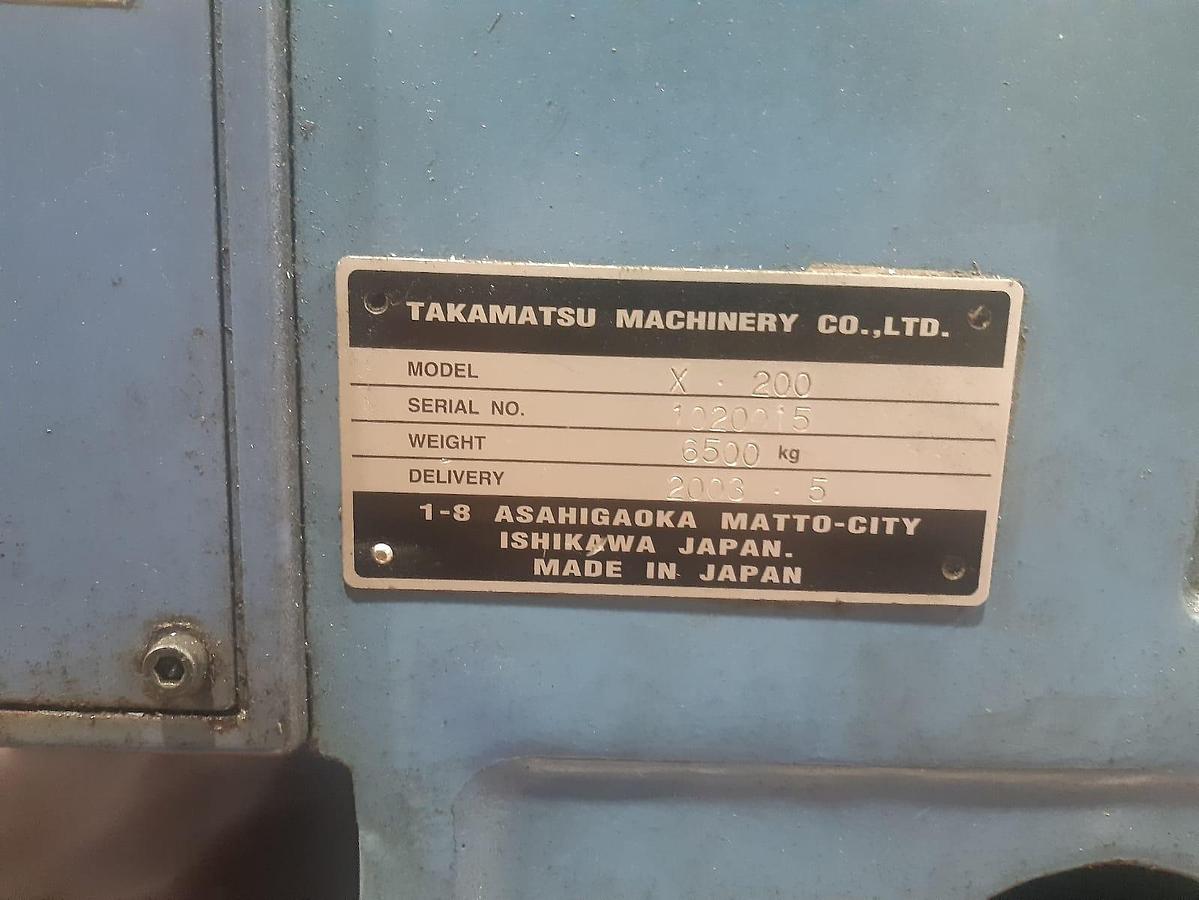Usato Tornio CNC a 2 assi TAKAMAZ X-200 | CNC Fanuc