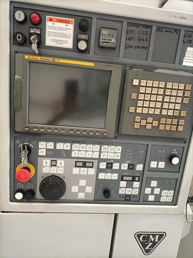 Usato Tornio motorizzato CMZ TL20 | CNC Fanuc
