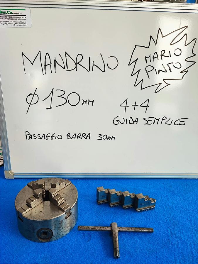 Usato MARIO PINTO 130 mandrino guida semplice, 4+4 griffe