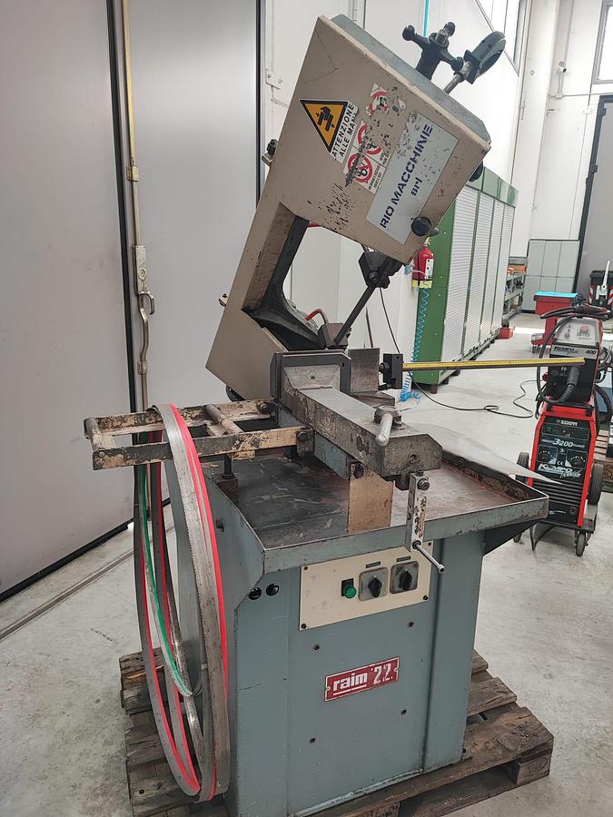 Usato Segatrice a nastro manuale RAIM 22