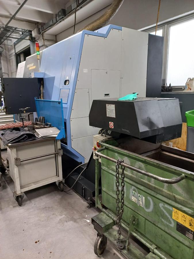 Usato Tornio orizzontale Multitasking DOOSAN PUMA TT2500SY | Fanuc | Doppia Torretta