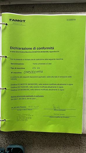 Usato Tornio CNC motorizzato GILDEMEISTER CTX 210M