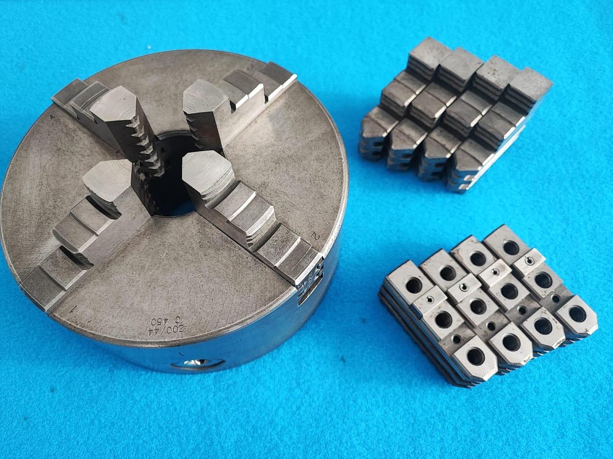 Usato OMAP TRIBLOC 200 mandrino doppia guida, 4+4+4 griffe