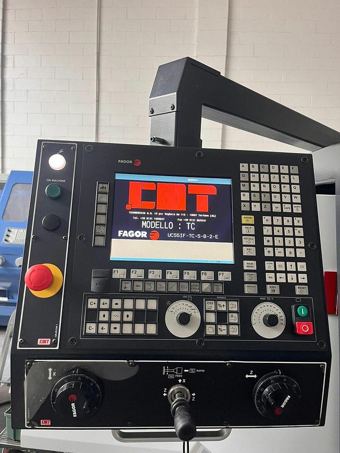 Usato Tornio autoapprendimento CMT URSUS TC 600x2000x105 | CNC FAGOR