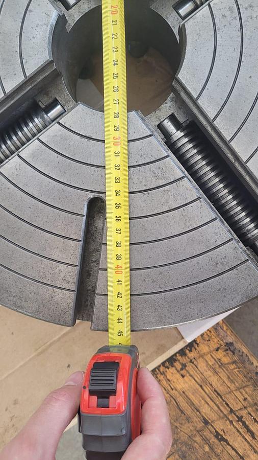 Usato Piattaforma 450mm, C.L. 6", a 4 griffe indipendenti per tornio