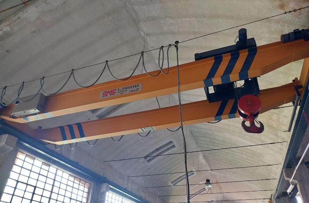 Usato Carroponti bi-trave OMC portata 12 tonnellate