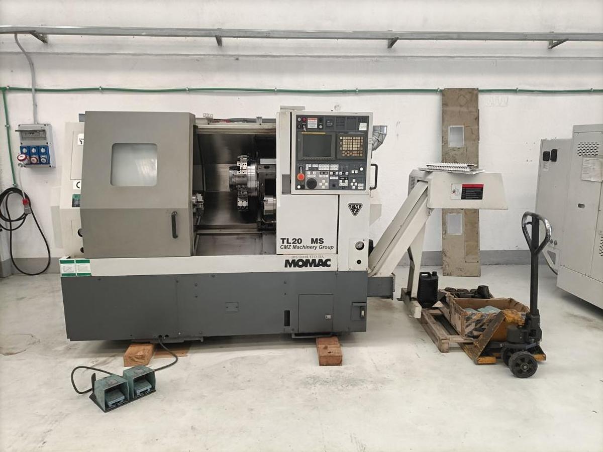 Usato Tornio motorizzato CMZ TL20 | CNC Fanuc