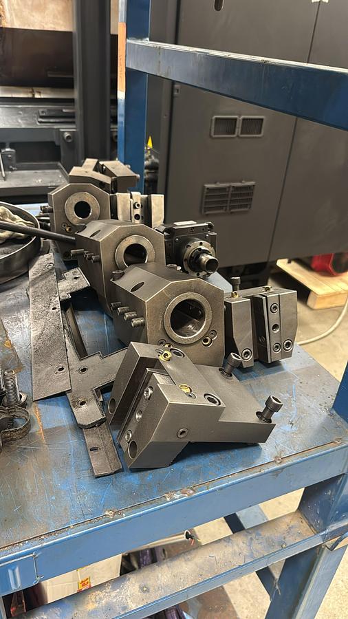 Usato Tornio motorizzato DOOSAN 400 LM | CNC Fanuc