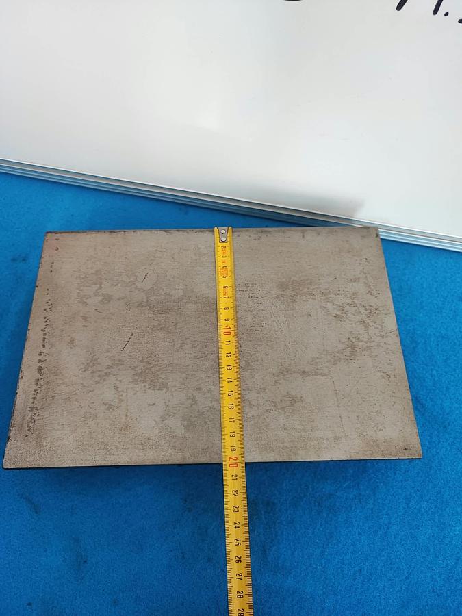 Usato Piano di riscontro 300x200 mm in ghisa per tracciatura e controllo dei pezzi