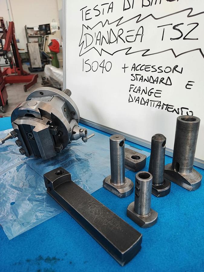 Usato Testa per alesare alesatore D'ANDREA TS 2 - ISO 40 completa