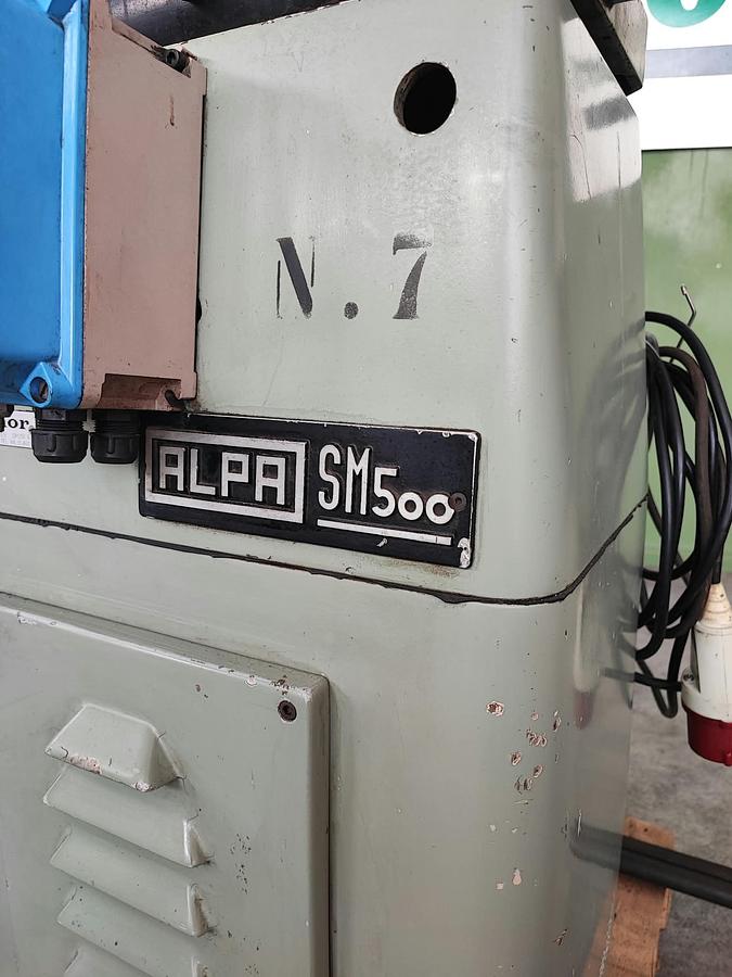 Usato Smussatrice molatrice per lamiera ALPA SM 500
