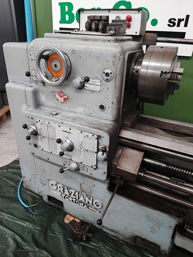 Usato Tornio parallelo GRAZIANO SAG 20 | 255x2500x57