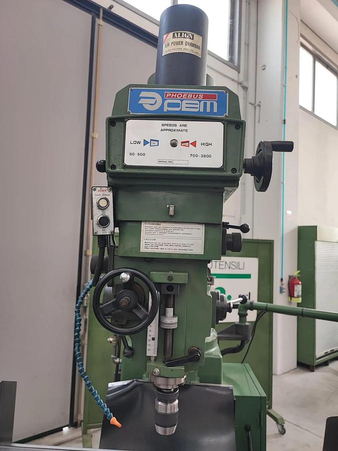 Usato Fresatrice a testa veloce PHOEBUS PBM-VS300 | 930x350x450 | Visualizzata