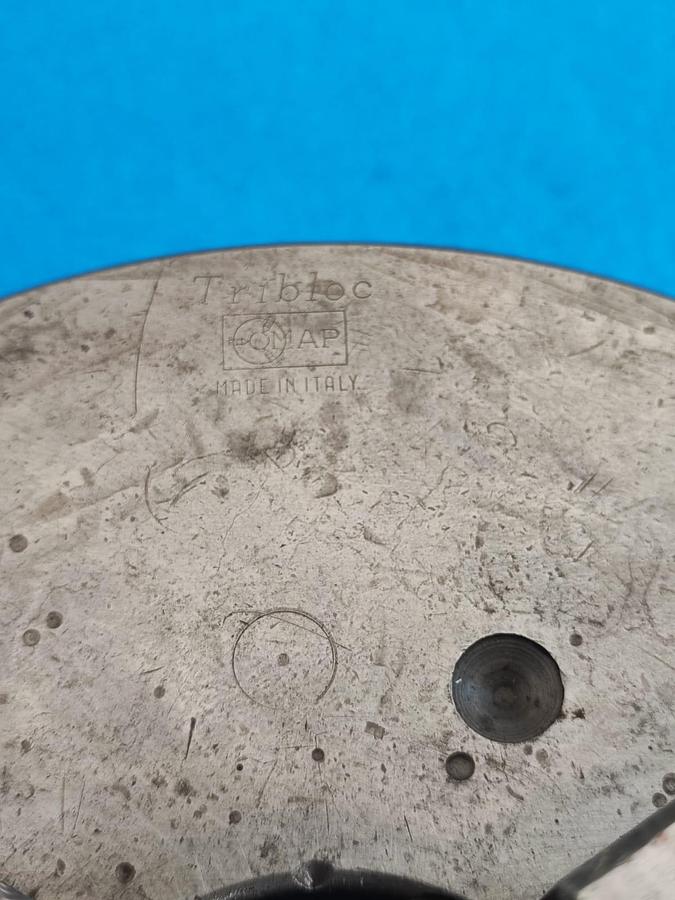 Usato MARIO PINTO mandrino da 200, 3+3+3 griffe, doppia guida