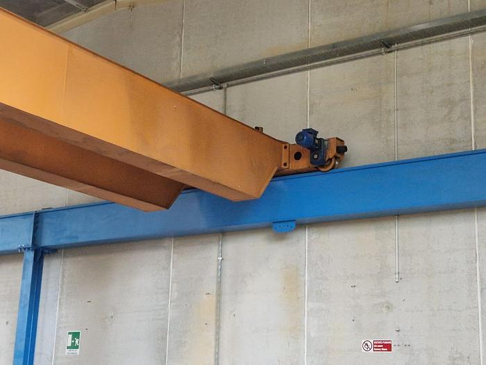 Usato Carroponte OMIS GSB 4, portata 4 tonnellate completo di struttura portante