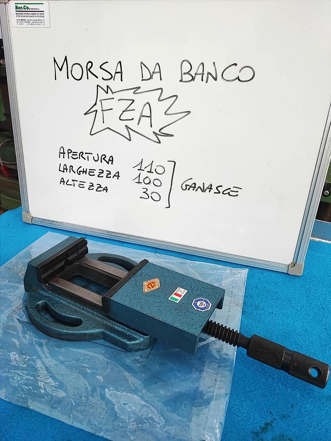 Usato FZA 100 morsa in ghisa per fresatrici e trapani