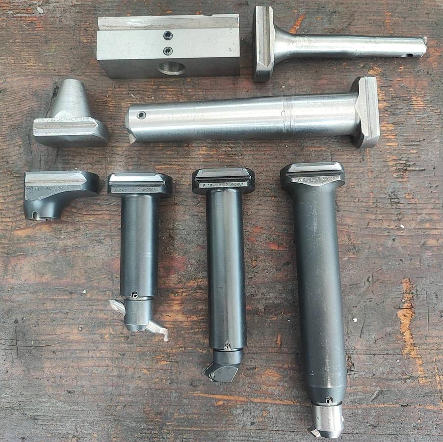 Usato Testa per alesare alesatore d'Andrea Sensitiv TA120 - ISO 50 completa + manuale