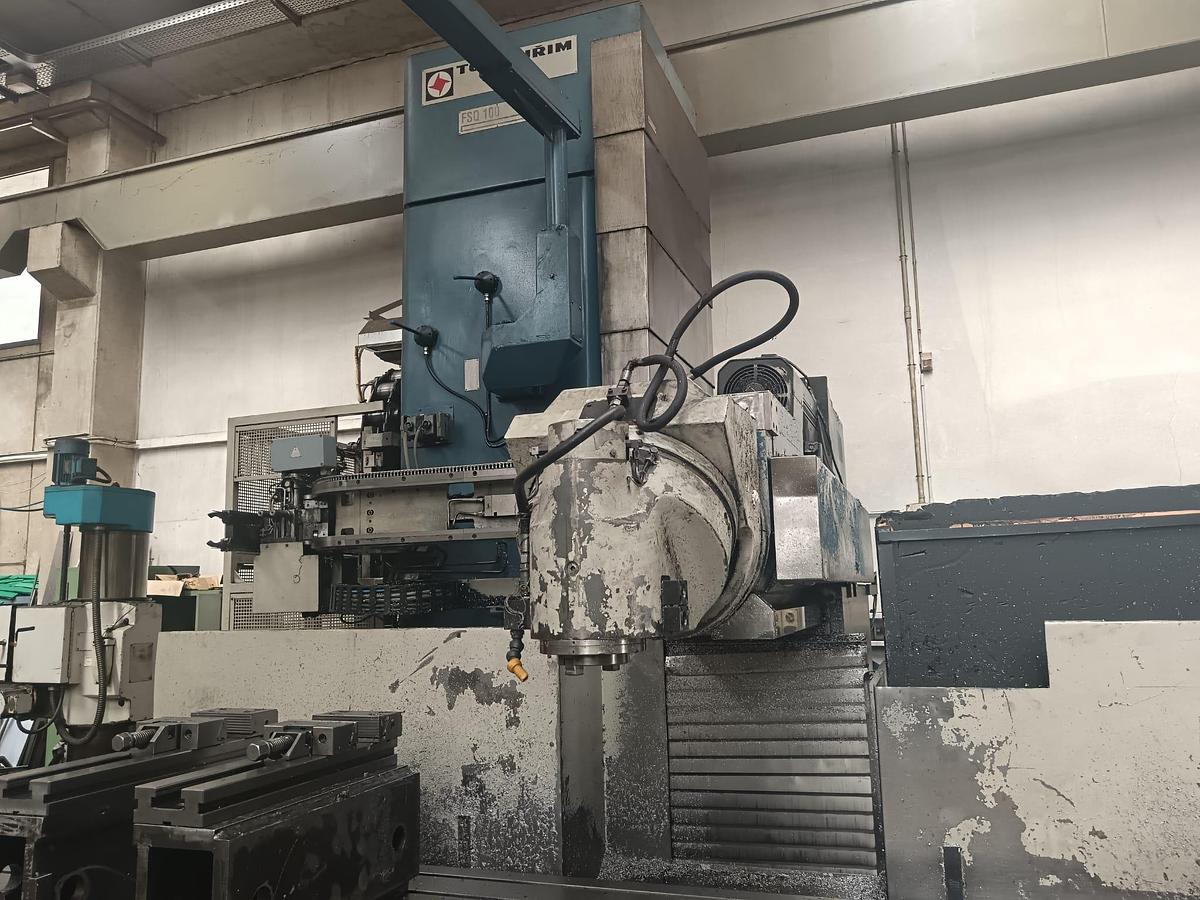 Usato Fresatrice a banco fisso TOS | 4000x1000x1400 | CNC Heidenhain