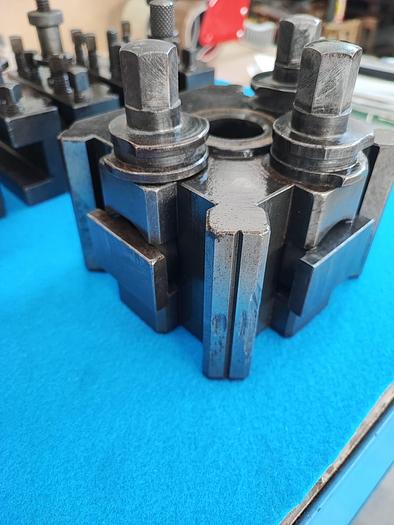 Usato RAPID FONTANA torretta TIPO C per tornio completa di cartelle