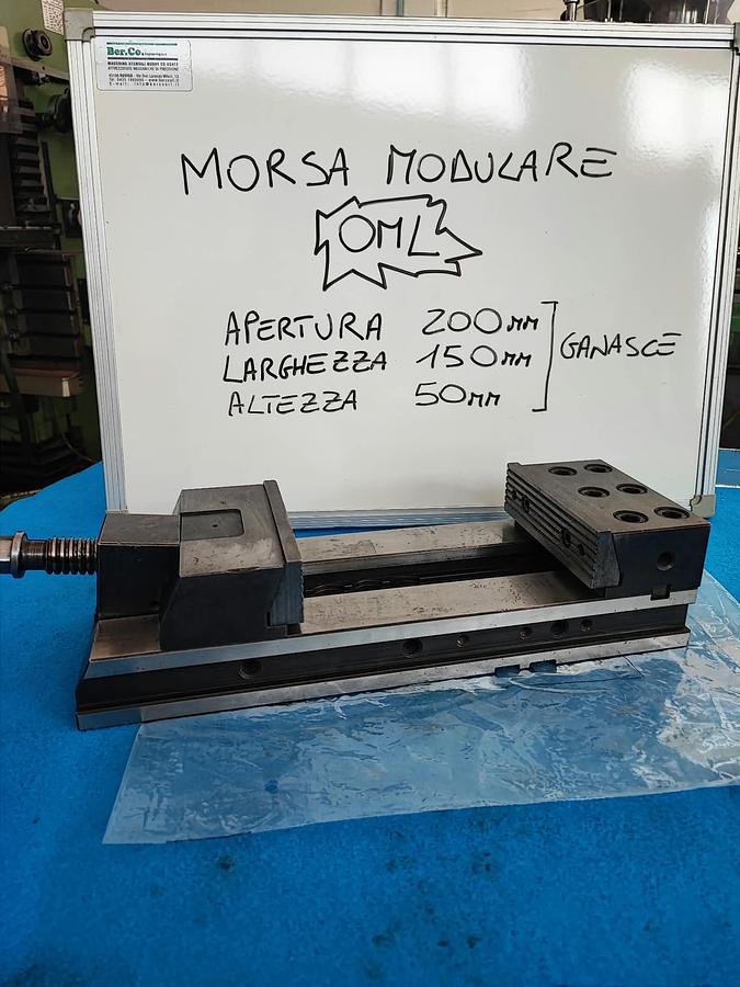 Usato OML morsa modulare 200x250 mm per fresatrici e centri di lavoro cnc