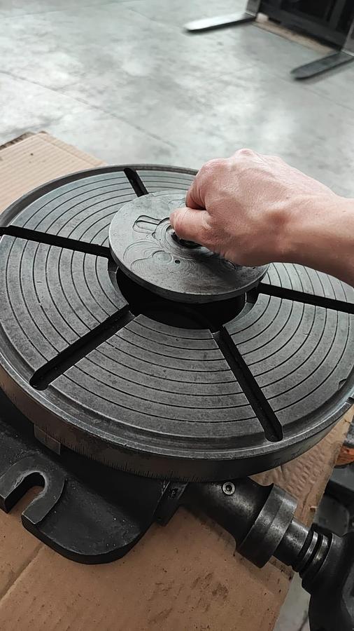 Usato Tavola girevole manuale graduata diam. 350 mm