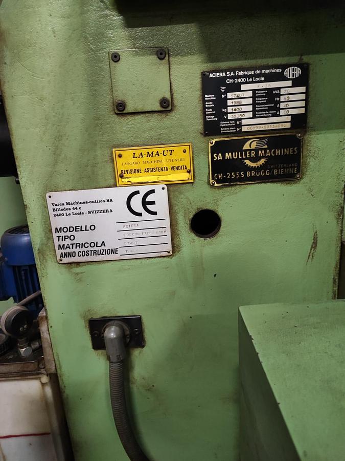 Usato Fresatrice CNC universale ACIERA F35 verticale-orizzontale | 320x320x320 | CNC Fagor + PERIZIA