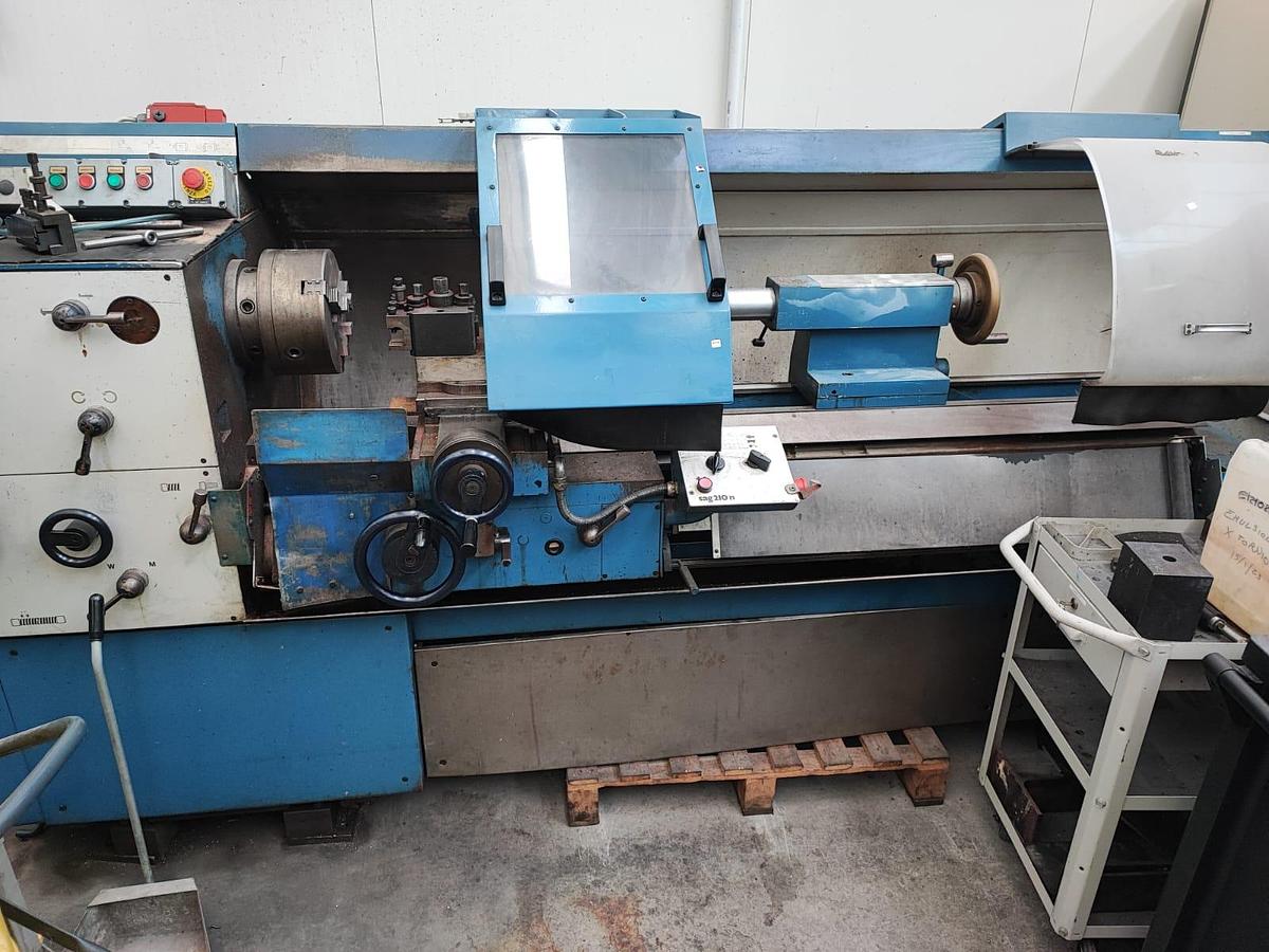 Usato Tornio parallelo GRAZIANO SAG 210N | 210x1500x57| Visualizzato