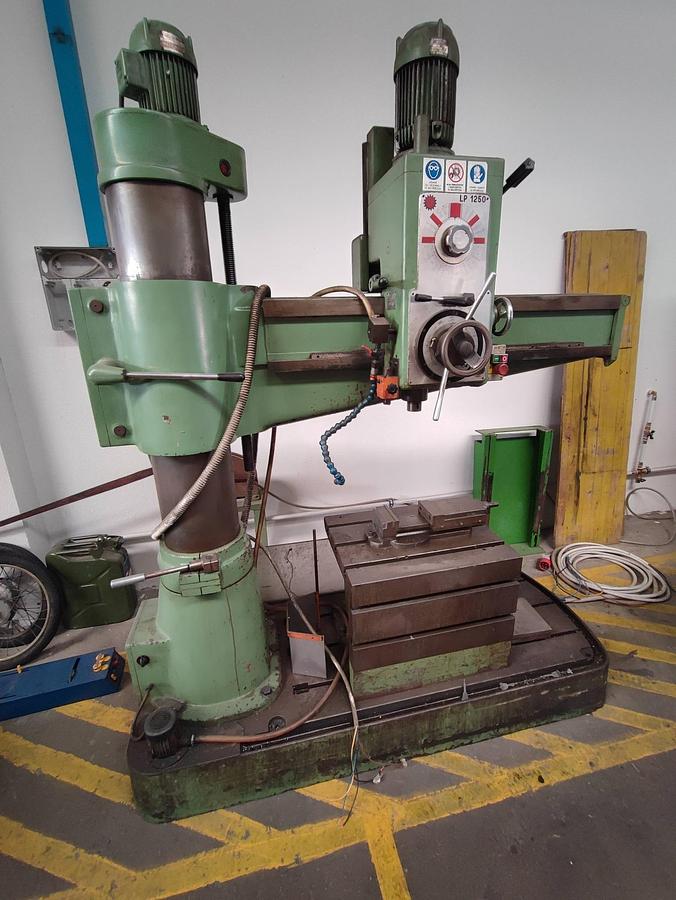 Trapano radiale BERGONZI LP1250 con cubo