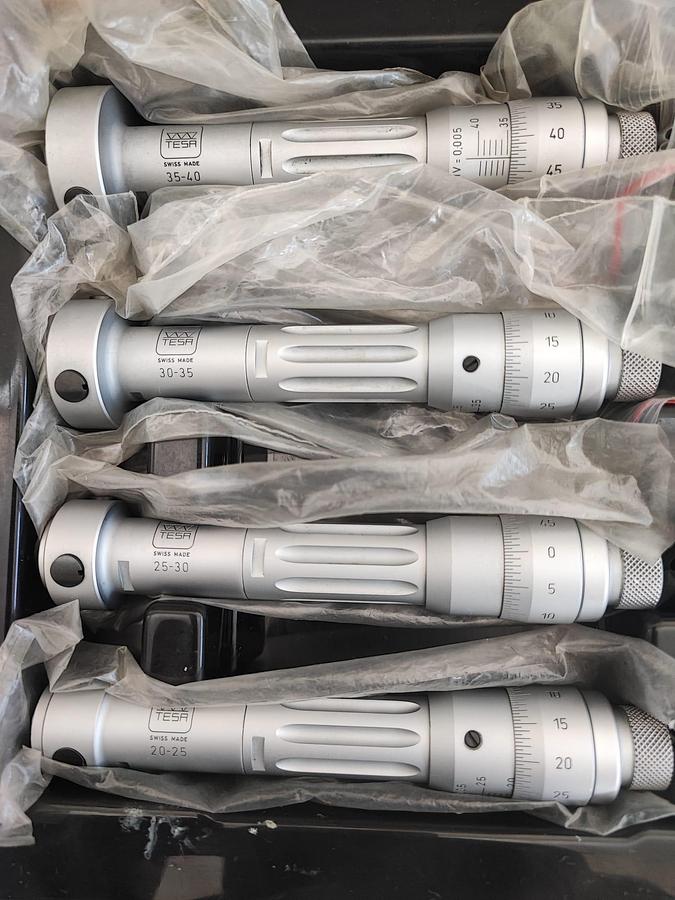 Usato TESA IMICRO 20-40 set di micrometri da interno con valigetta