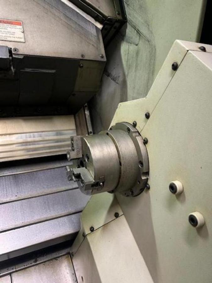Usato Tornio motorizzato GOODWAY GLS-2000LYS con contromandrino + asse Y | CNC Fanuc
