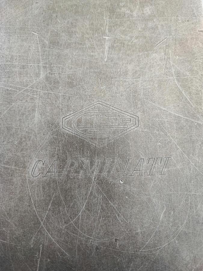Usato CARMINATI 120x120 morsa in ghisa per fresatrici e trapani