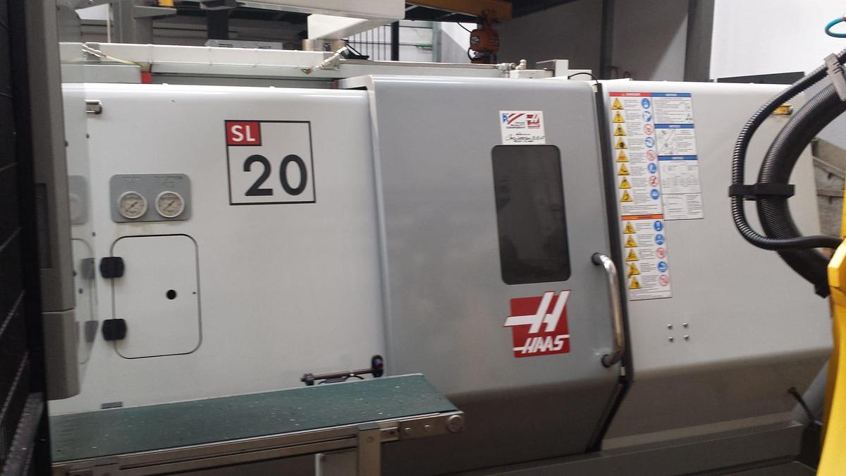 Usato Tornio CNC motorizzato HAAS SL20-THE | CNC Haas