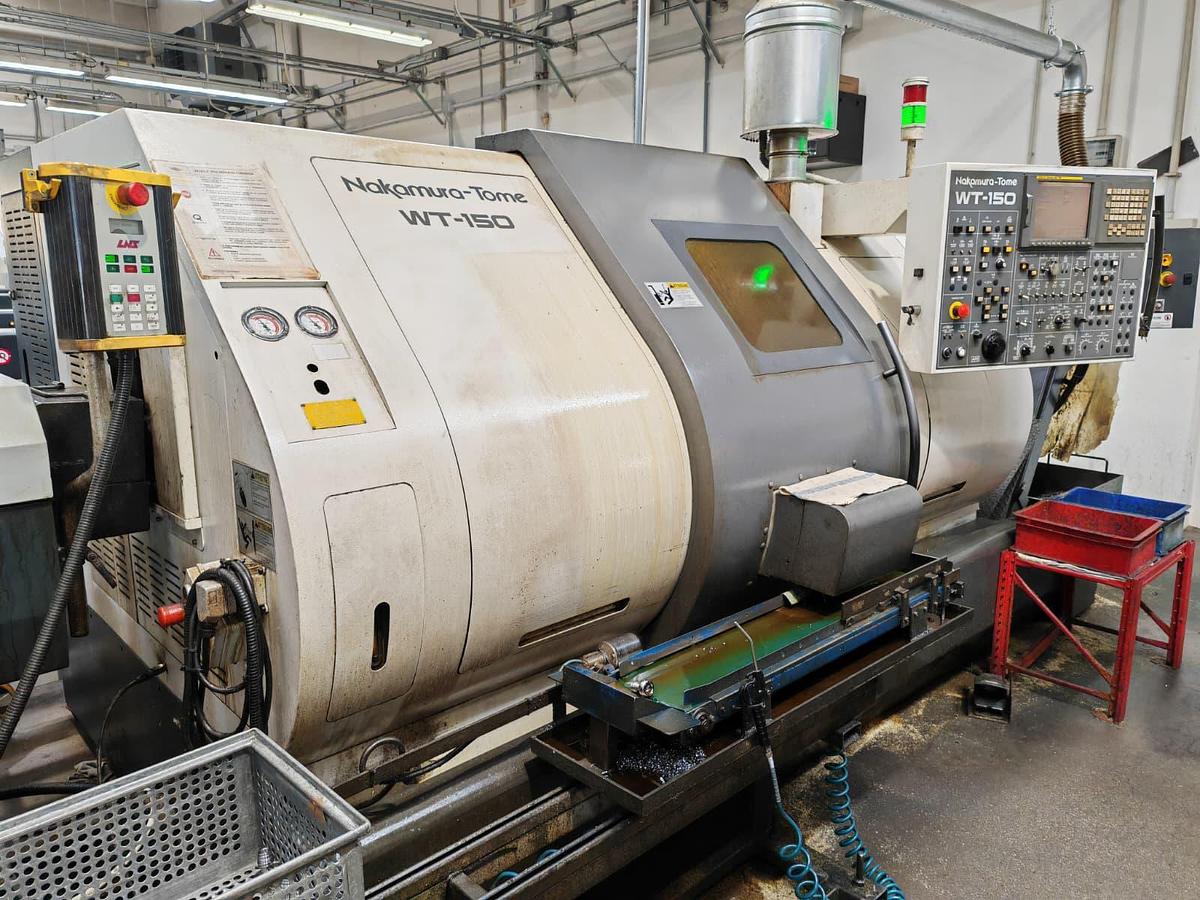 Usato Tornio orizzontale Multitasking NAKAMURA TOME WT-150 | Fanuc