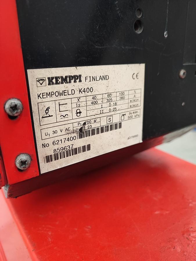 Usato Saldatrice Kemppi Kempoweld 3200W