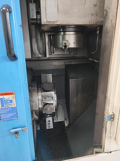 Usato Tornio CNC verticale rovesciato motorizzato KIA SKT21 VM con caricatore